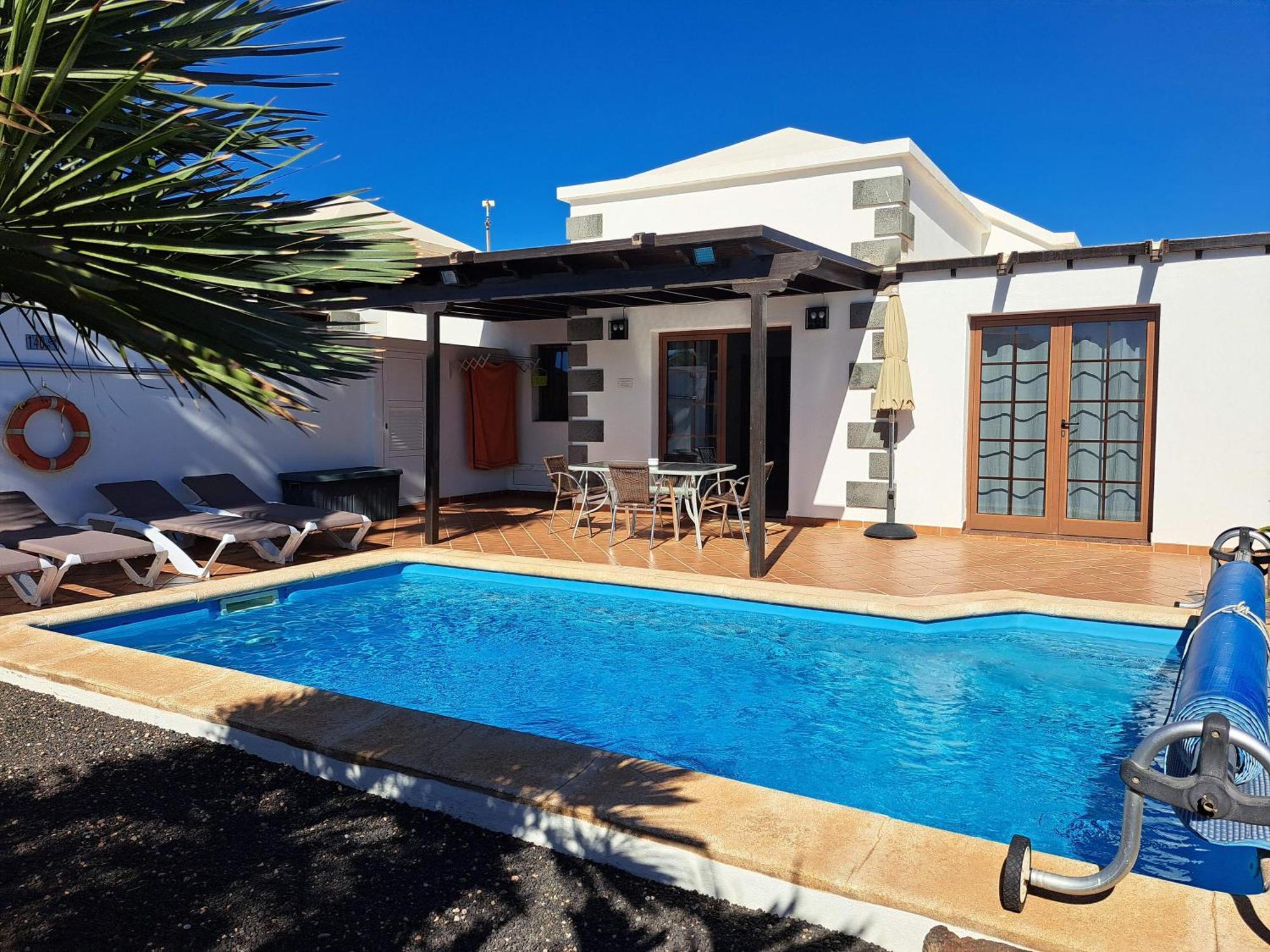 Villa De La Paz Playa Blanca  Luaran gambar