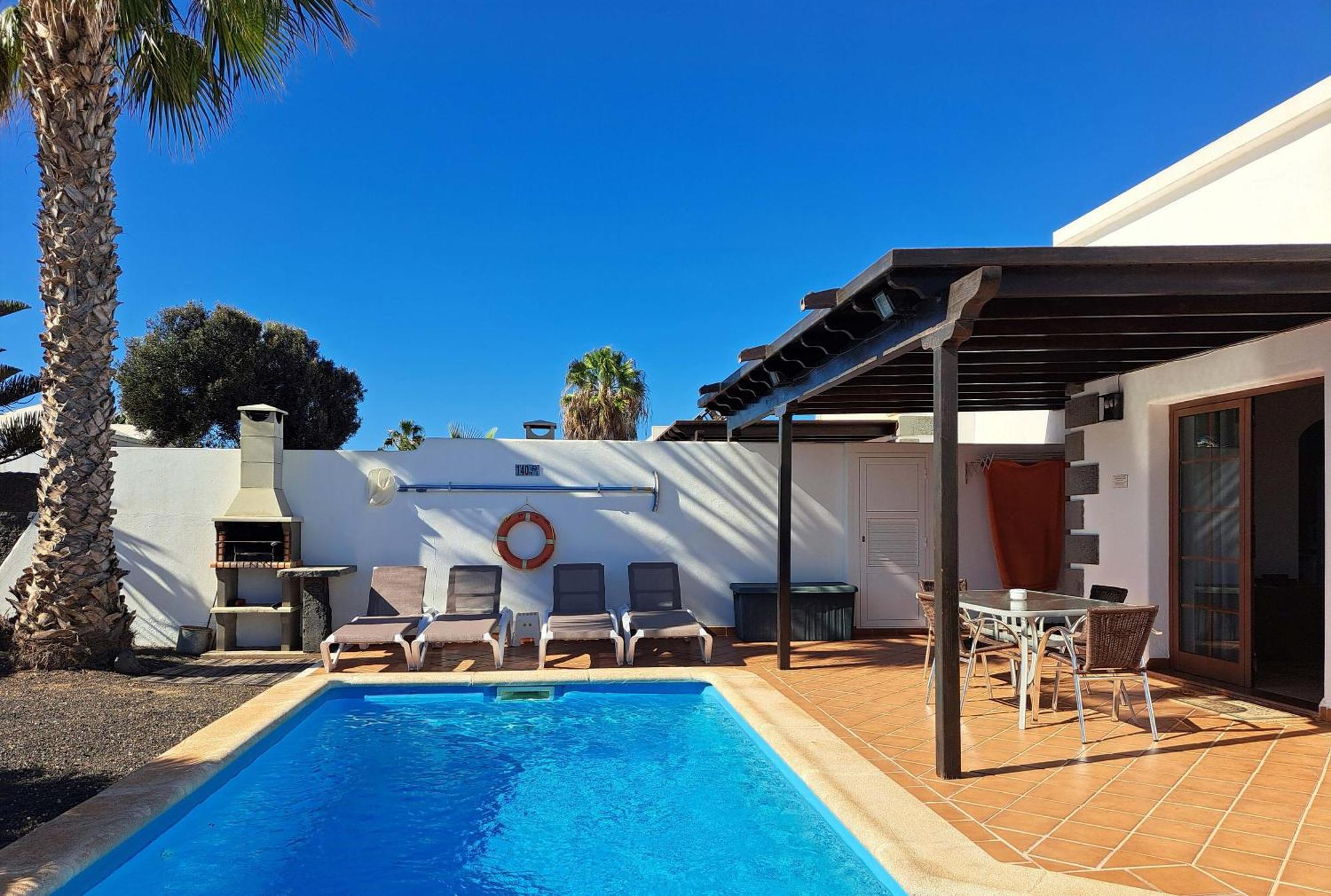 Villa De La Paz Playa Blanca  Luaran gambar