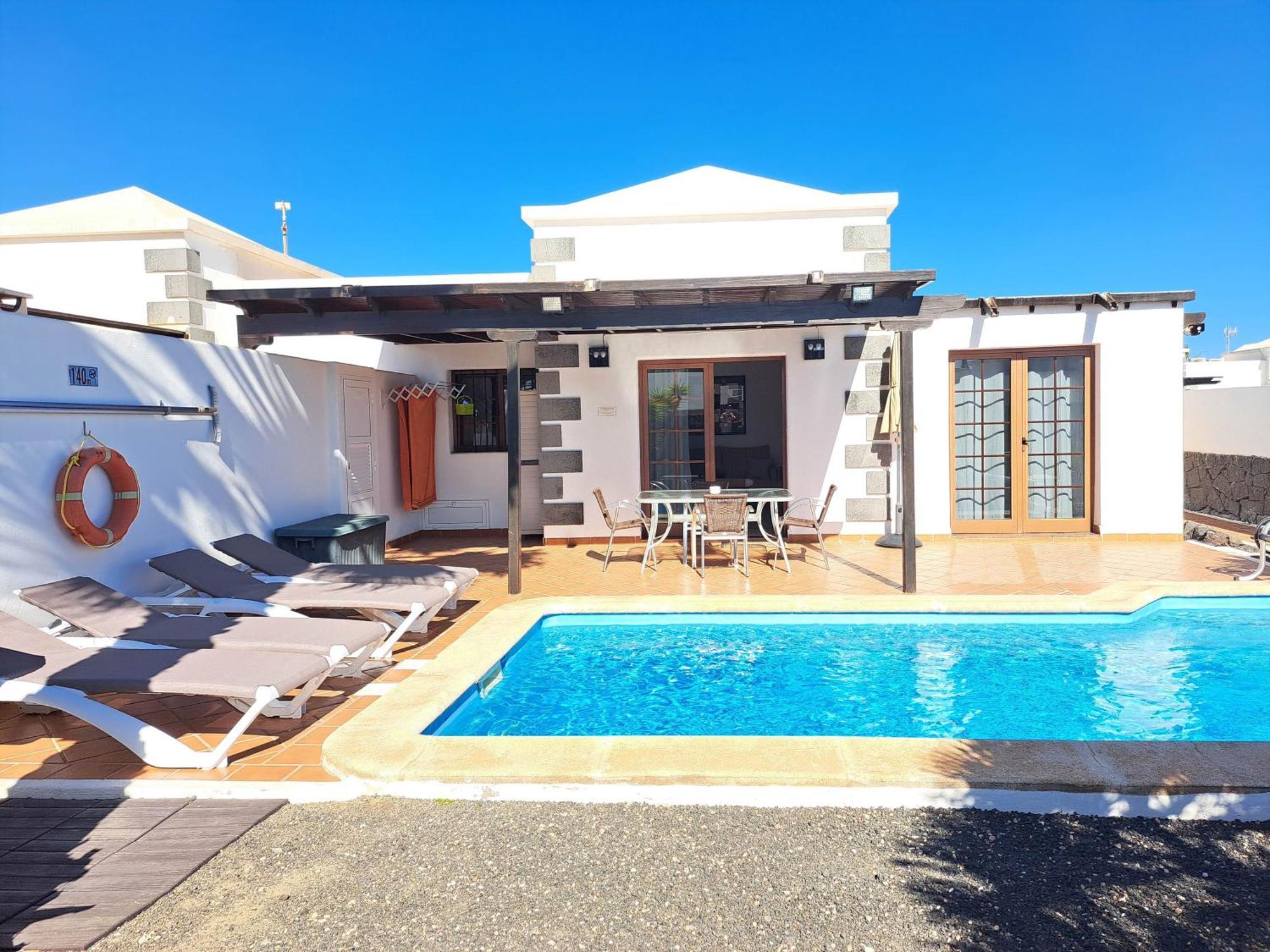 Villa De La Paz Playa Blanca  Luaran gambar